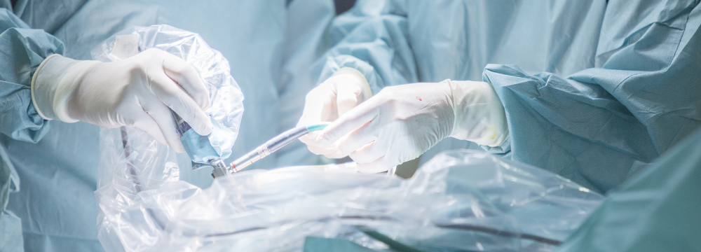 Patient undergoing Plastic Surgery